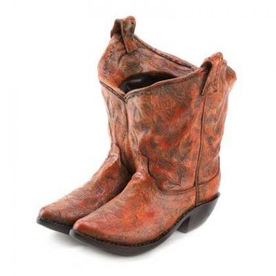 Western Cowboy Boot Planter