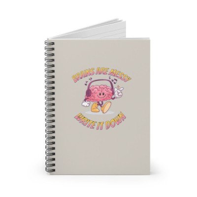 Spiral Notebook with Ruled...