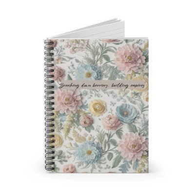 Spiral Notebook with Ruled...