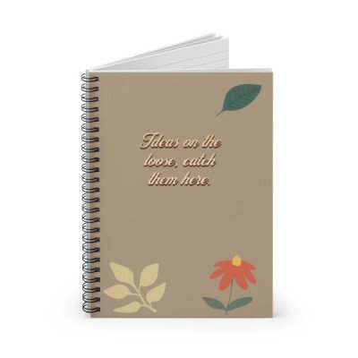 Spiral Notebook with Ruled...