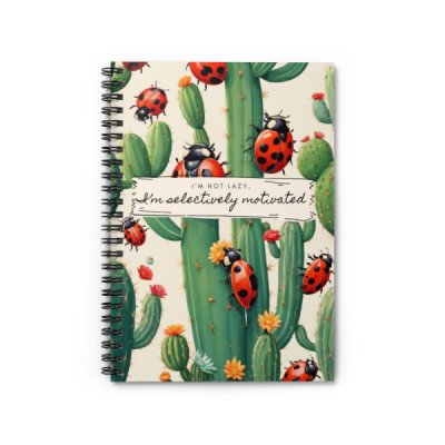 Spiral Notebook with Ruled...