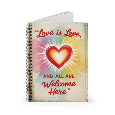Spiral Notebook with Ruled...