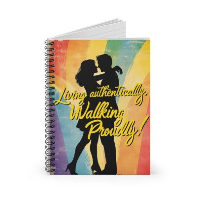 Spiral Notebook with Ruled...