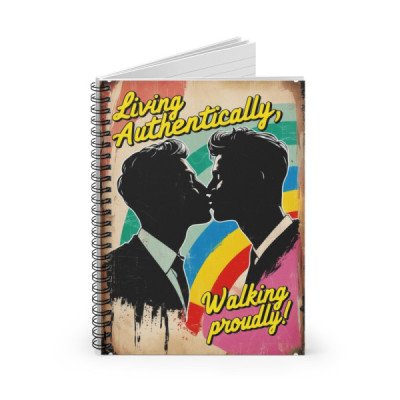 Spiral Notebook with Ruled...