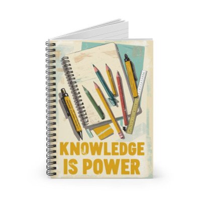 Spiral Notebook with Ruled...