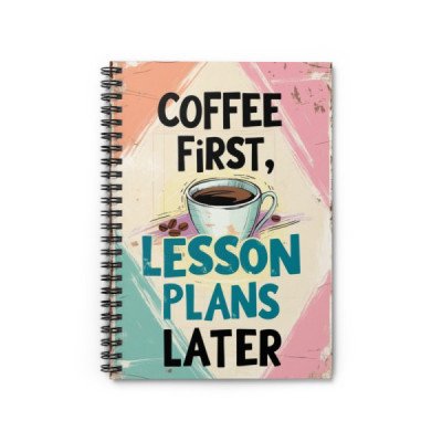 Spiral Notebook with Ruled...