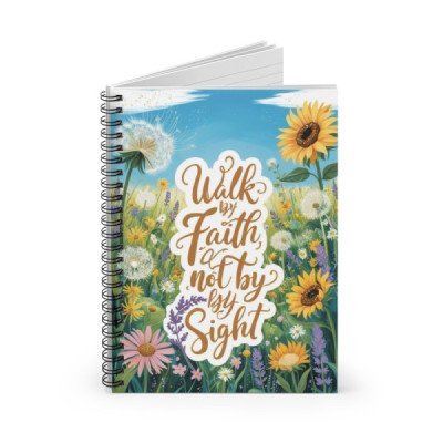 Spiral Notebook with Ruled...