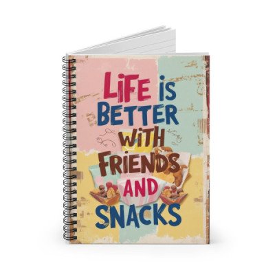Spiral Notebook with Ruled...