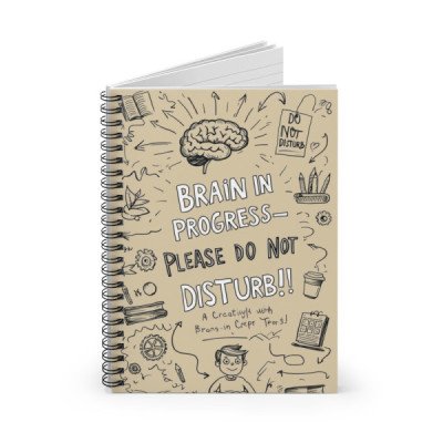 Spiral Notebook with Ruled...