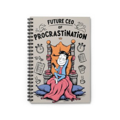 Spiral Notebook with Ruled...