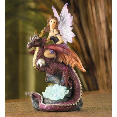 Fairy Riding Dragon with...