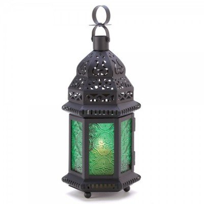 Emerald Glass Moroccan...