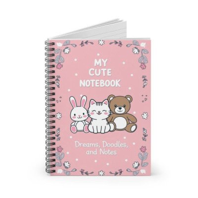 Spiral Notebook with Ruled...
