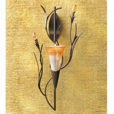 Lily Blossom Wall Candle...