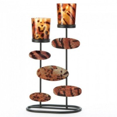 Leopard Double Candle...