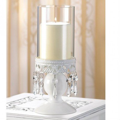 Jeweled Candle Holder with...