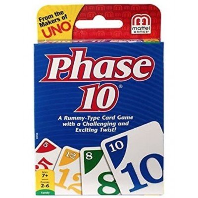 Mattel Phase 10 Jr. (Blue Pkg)